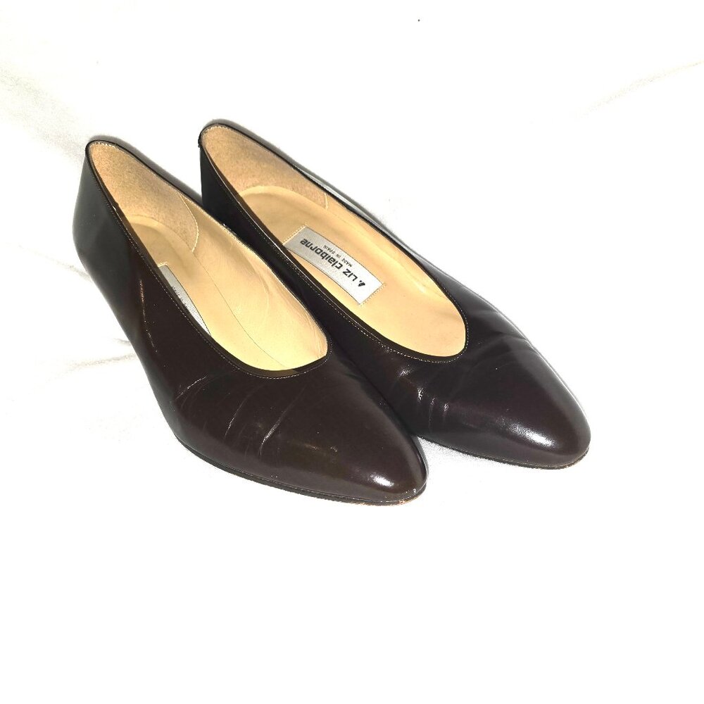Vintage Liz Claiborne Size 7.5 M Brown Pumps